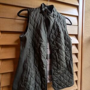 41 Hawthorn Quilted Olive Green Vest